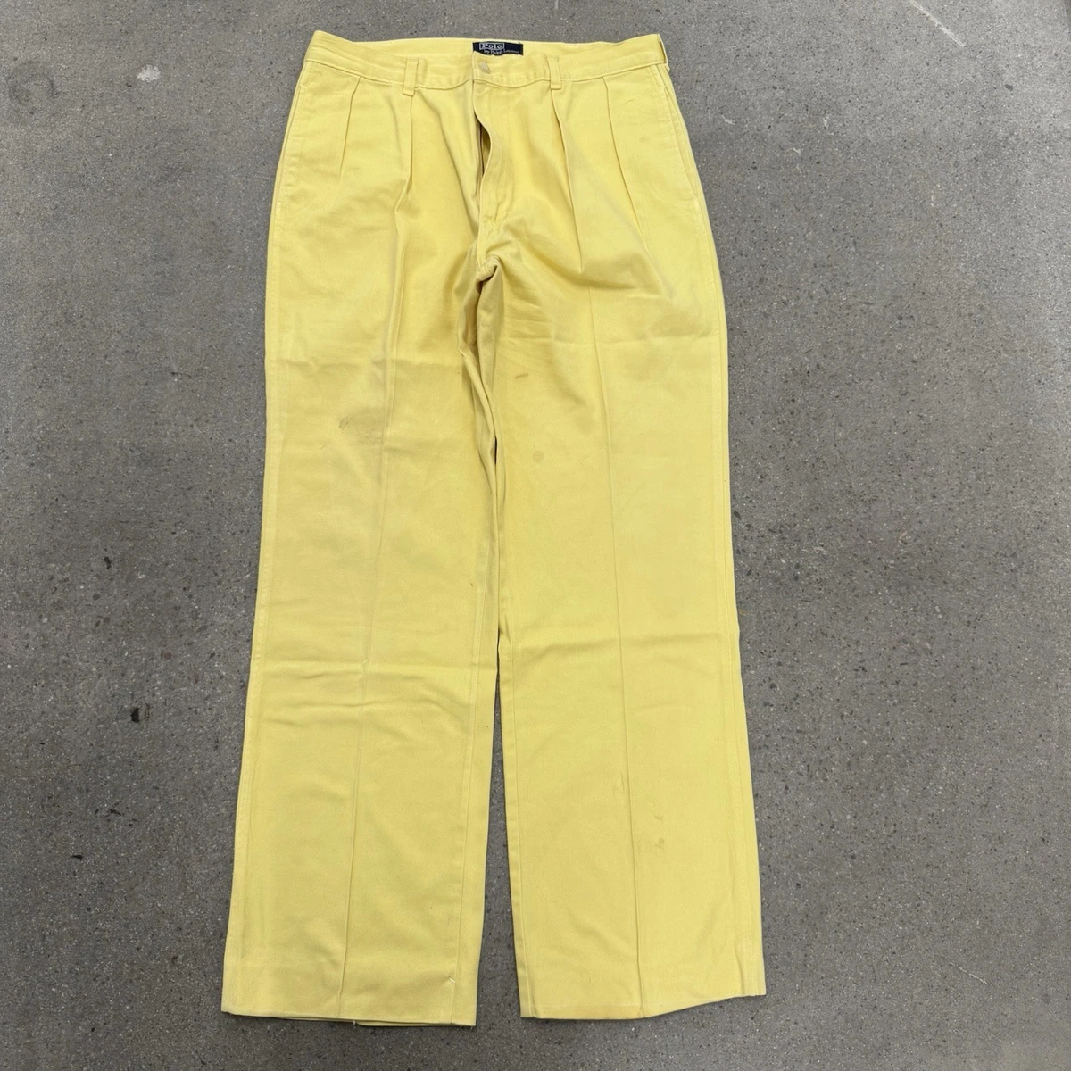 Polo Ralph Lauren Yellow Regular Size Pants for Men for sale | eBay