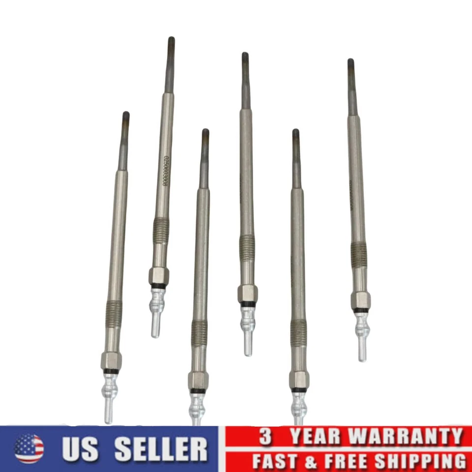 Juego de 6 bujías incandescentes diésel para Ram 1500 14-19 RAM 1500 CLASSIC 2019 3,0 L V6 EE. UU. Foto 4 de 4