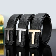 2024 Luxury Designer Waistband T Belt Men Women T Buckle Waist Strap for Jeans