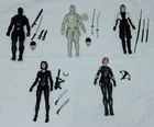 G.I. Joe Classified - Cobra Lot #6 - 5 Loose Figures from Snake Eyes Movie