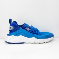 Nike Womens Air Huarache Run Ultra 819151-400 Blue Running Shoes Sneakers Sz 8.5