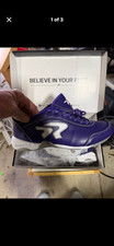 New Ringor Diamond Dynasty II cleats. Purple and white color. Women’s Size 10
