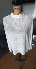 Soyaconcept Bluse weiß Gr. M ungetragen zu v...