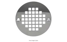Oatey 4 in - Round Screw-In Stainless Steel Shower Drain Cover