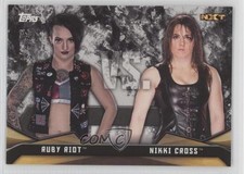 2017 Topps WWE Women's Division Rivalries Ruby Riott Riot Nikki Cross #RV-19 xw1