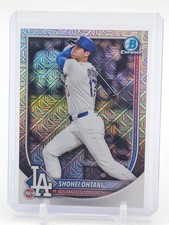 SHOHEI OHTANI 2025 BOWMAN CHROME MEGA BOX REFRACTOR #17 DODGERS Q7046