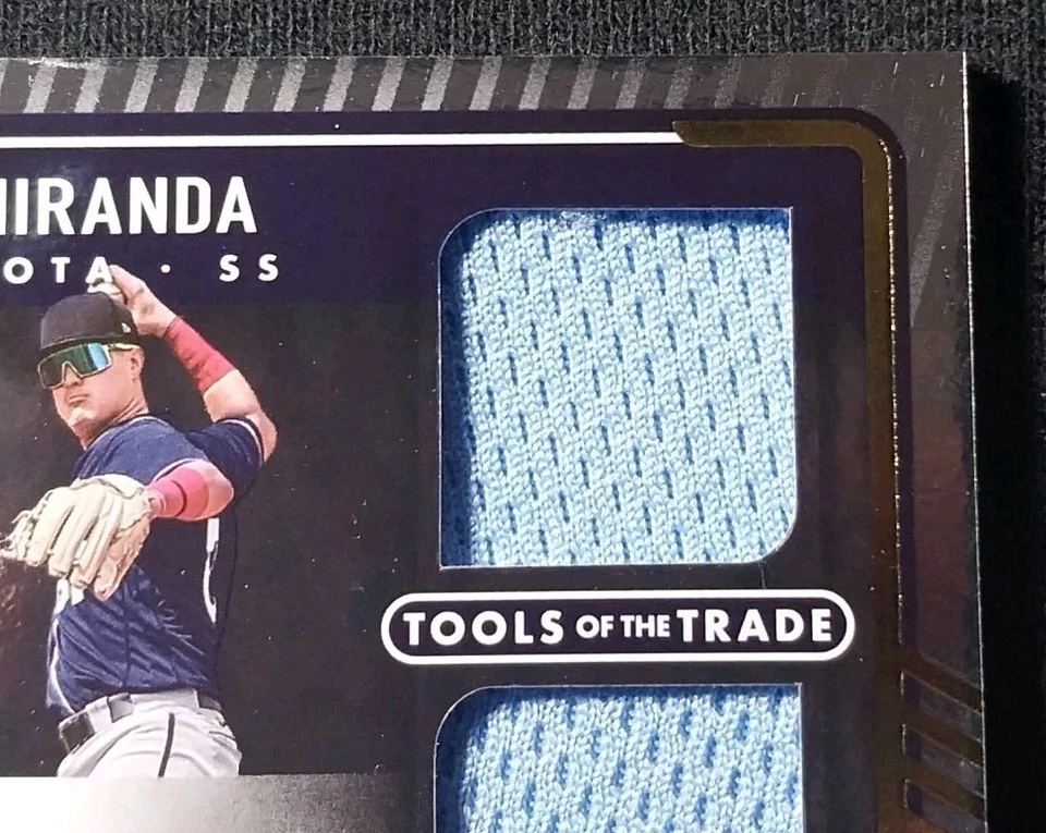 2022 Panini Absolute Jose Miranda Relic Auto Tools Of The Trade Autograph /199 - Image 4 of 4