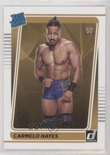 2022 Panini Chronicles WWE Donruss Rated Rookie Bronze Carmelo Hayes #111 2qw