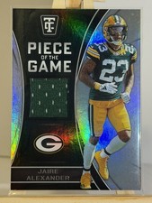 2024 Panini Totally Certified Football Jaire Alexander Piece of the Game Patch