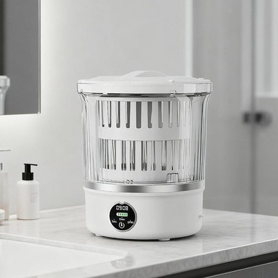 Mini Washing Machine Small Washer Cordless Small Appliances Lightweight Washing