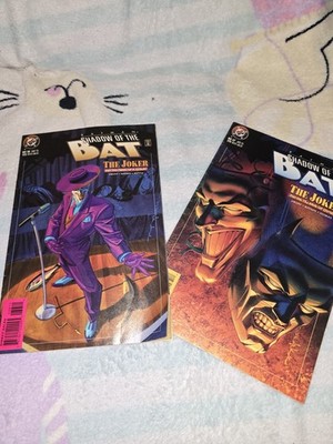 DC Comics Batman Shadow of the Bat Key Issues 37 38 High FN Joker King of Comedy