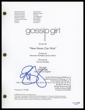 Blake Lively "Gossip Girl" AUTOGRAPH Signed 'New Haven Can Wait' Script ACOA