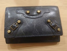 BALENCIAGA Trifold Key Case Limited Edition VHTF Designer Collection Popular Pro