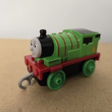 Thomas  Friends Track Master Die cast Push Along Percy Train Engine 6 2018 EUC