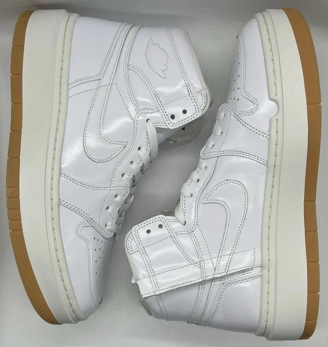 Las mejores ofertas en Jordan 1 Elevate SE High White Gum W | eBay