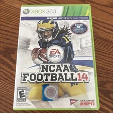 NCAA Football 14 Xbox 360 Authentic CASE ONLY - NO GAME