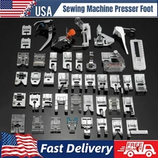 42PCS Presser Foot Kit for Singer, Brother, Janome Low Shank Sewing Machines