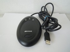 Microsoft 1028 Black Wireless Desktop Optical Mouse/Keyboard USB Receiver 2.1