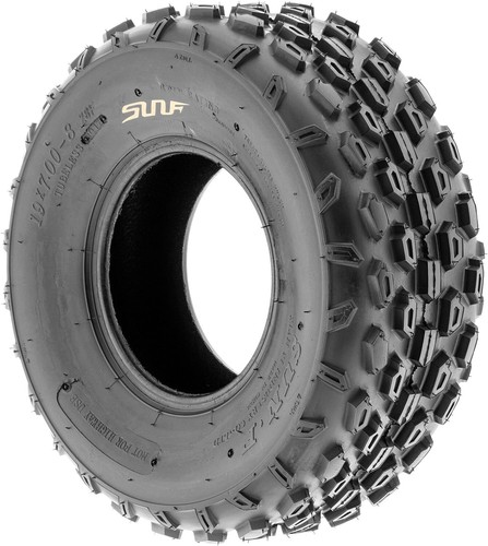 Set of 4 Sport ATV Tubeless Tires 19x7-8 Front & 18x9.5-8 Rear, 4 Ply Year Round - Picture 3 of 12