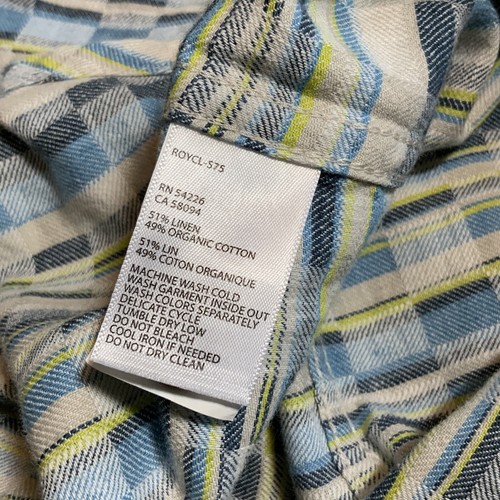 Royal Robbins S Slab City Dobby Camicia Lino Cotone Organico Pietra ollare Uomo (G) - Foto 7 di 7