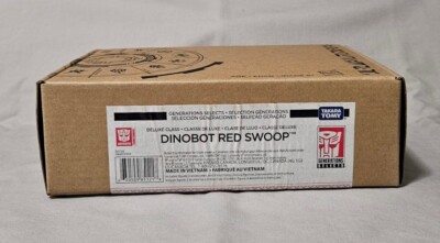 Transformers Generations Selects DINOBOT RED SWOOP Deluxe Class Action Figure