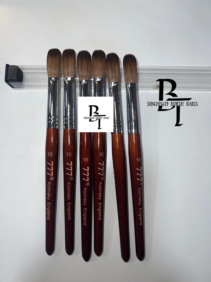 Cepillo Kolinsky 777 tamaño #16 (engarzado) Foto 4 de 4