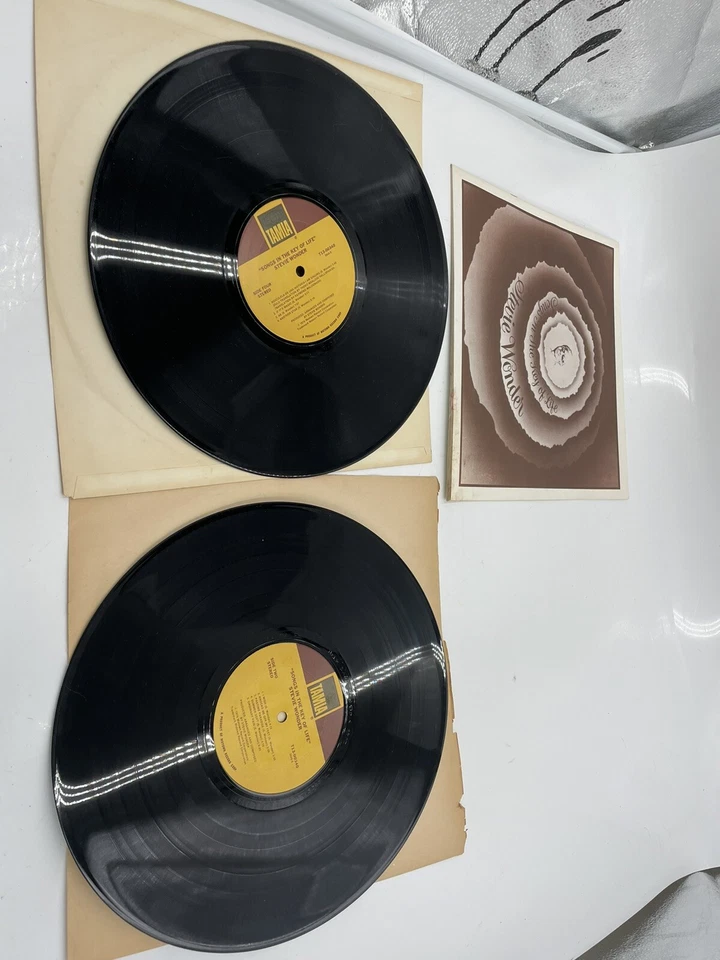 Stevie Wonder - Songs in the Key of Life 2-LP Tamla T13-340C2  1976 Pressing Foto 3 de 4