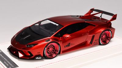 1/18 IVY models Lamborghini Huracan Gt Freiheit Walk Rotes Leder Basis 66 St.