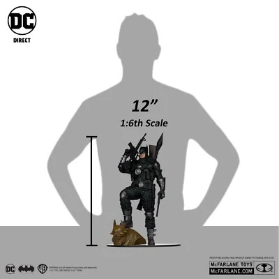 MCFARLANE TOYS McFarlane DC Multiverse * THE GRIM KNIGHT (DARK MULTIVERSE) 1:6 SCALE PVC STATUE