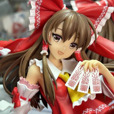Eastern Fantasy Reimu Hakurei Standing Posture Witch Moedl Action Figure Toy