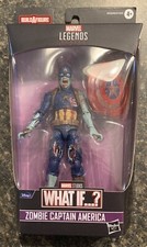 Marvel Legends Disney  What If Series Zombie Captain America The Watcher BAF NIB