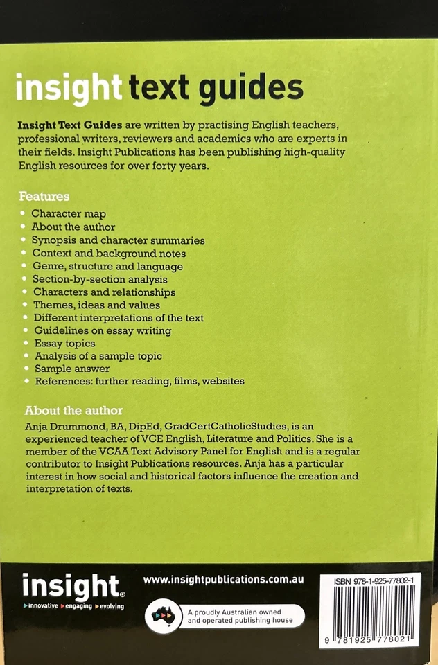 Euripides The Women of Troy Insight Text Guide Anja Drummond, 2021 - Image 2 of 4