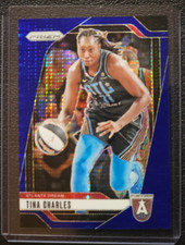 Tina Charles 2024 Panini WNBA Prizm Blue Pulsar /199 ATL/Connecticut Sun