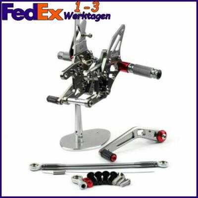 Fußrasten Fussrastenanlage Titan für Honda CBR 1000 RR / SP Bj.2012-2018 E1