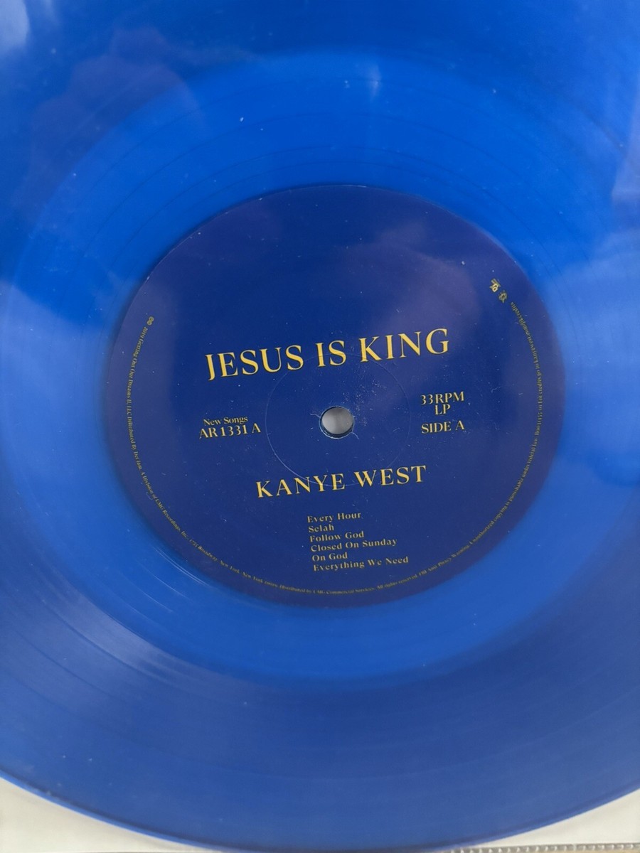 KANYE WEST JESUS IS KING 青レコード Kanye West YE - Jesus Is King Blue VINYL 602508464669 | eBay