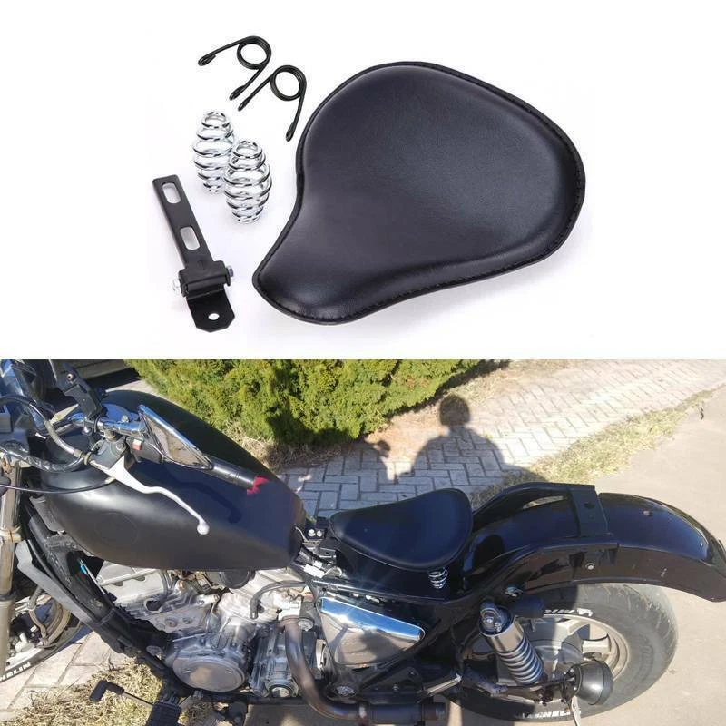 Para Harley Softail FLSTS Heritage Springer Bobber Motocicleta Asiento Solo Muelle EE. UU. Foto 4 de 4