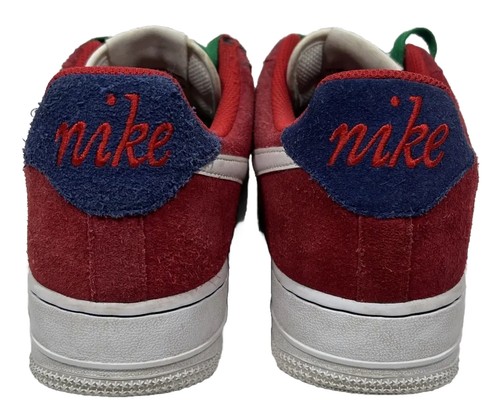 Size 7.5-Nike Air Force 1 Low First Use University Red  DB3597 600 - Picture 3 of 12