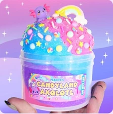 PEACHYBBIES PEACHY'S CANDYLAND AXOLOTL COTTON CANDY SCENT WITH FREE ACTIVATOR 🍬