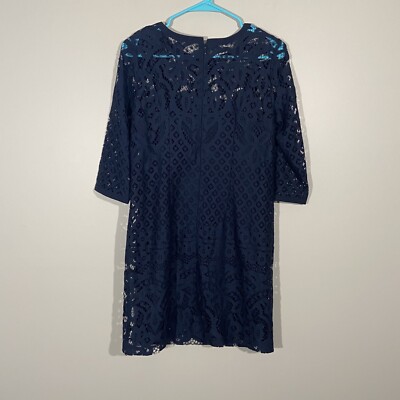 Loft Lace Overlay Navy Blue Dress XS | eBay Loft Lace Overlay Navy Blue Dress XS | eBay
