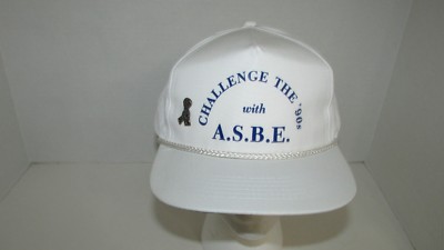 Challenge the 90s with A.S.B.E. trucker Hat Cap snapback adjustable w/ pin