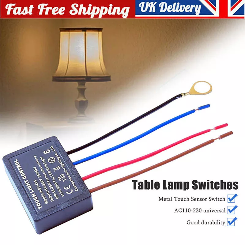 Touch on sale off lamp switch