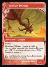MTG Magic the Gathering Velukan Dragon (145/390) Mystery Booster 2 LP