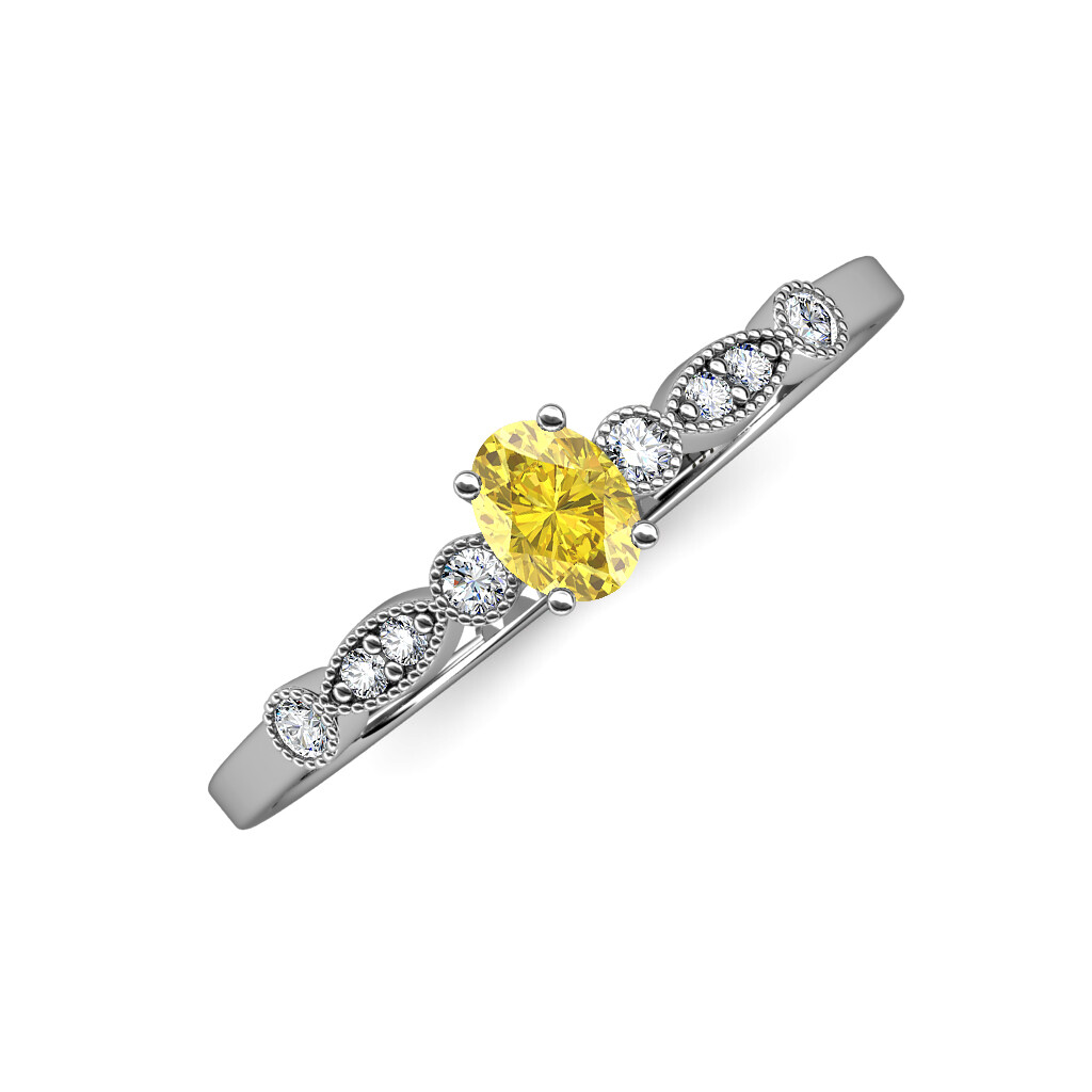 さふぁい Le Vian Venetian Mosaic Sapphire Ring 3/8 ct tw Diamonds 14K