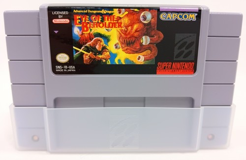 Advanced Dungeons & Dragons Eye of the Beholder CIB Complete Super Nintendo SNES - Picture 10 of 13