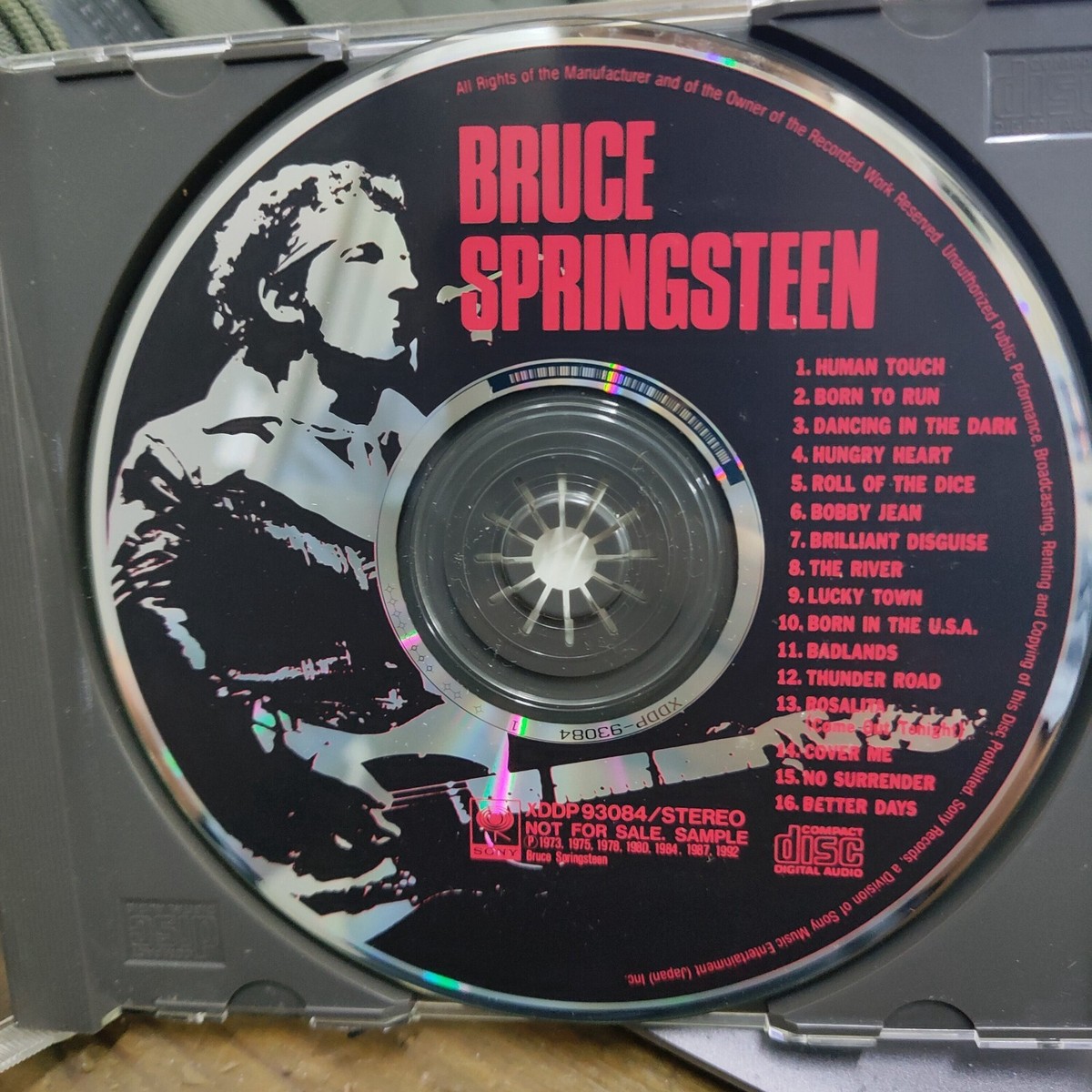 Bruce Springsteen Japan PROMO ONLY 16 Tracks CD RARE | eBay