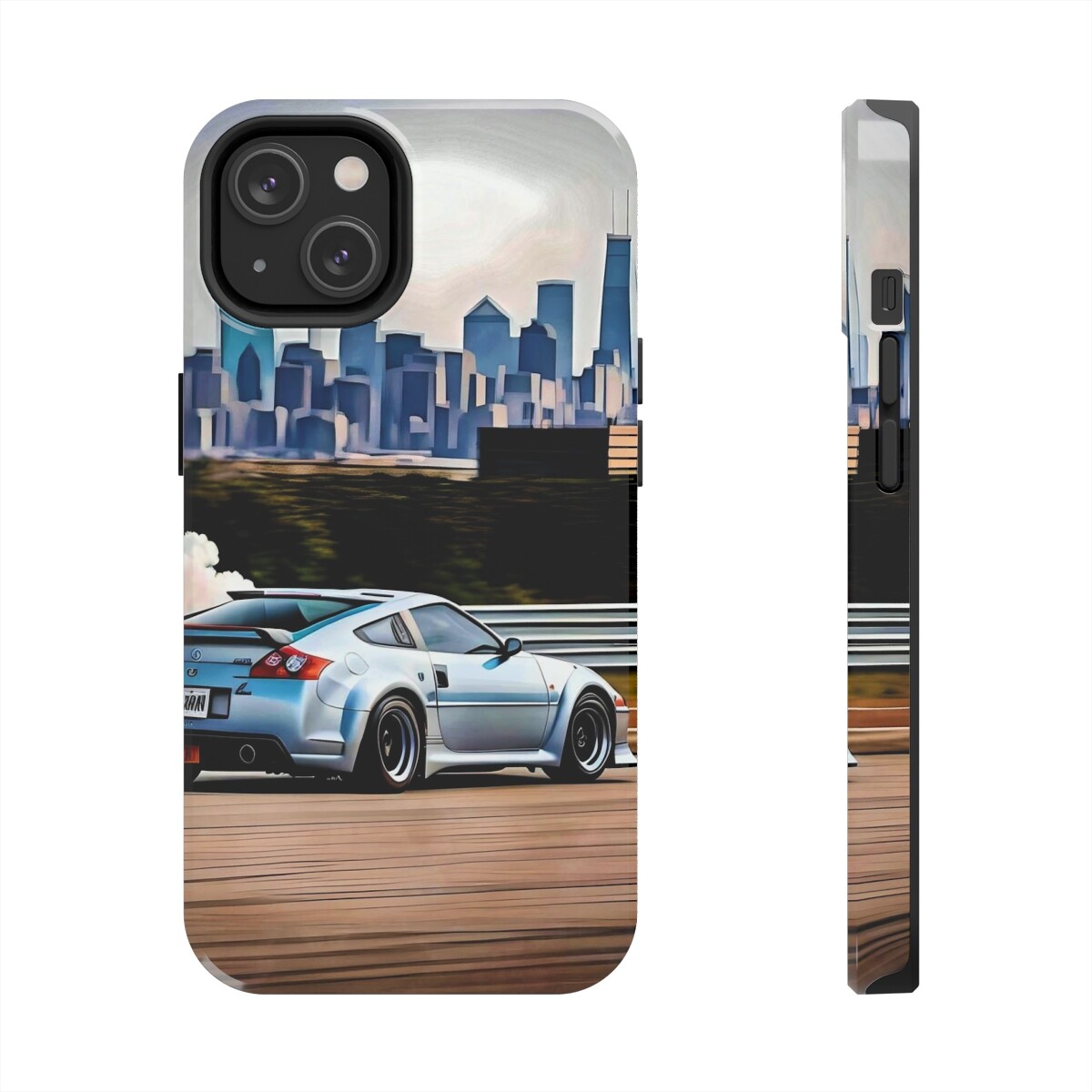 【iPhone】様 Animated JDM Nissan Fairlady Z 300ZX - Tough iPhone Case 12 13 14