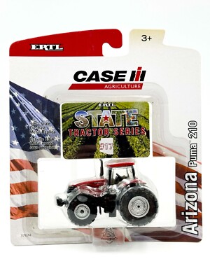 1/64 Case IH Puma 210 Arizona State Tractor With Front Wheel Assist