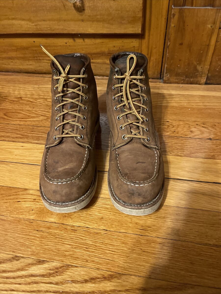 Red Wing Heritage 8880 Classic Moc Toe Bourbon Yuma Leather Red Wing Heritage 8880 Classic Moc Toe Bourbon Yuma Leather