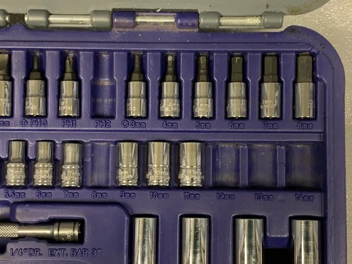 Blue Point 47pc ¼” Drive General Service Socket Set - 147MBPGSS - Picture 4 of 11