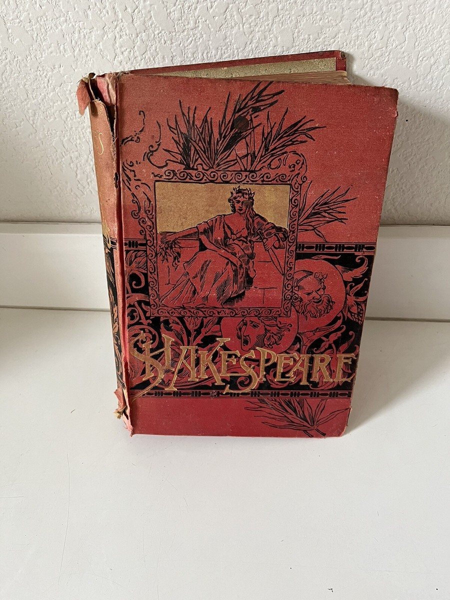 Shakespeare's 1878 Complete Works America's Standard Edition (RARE